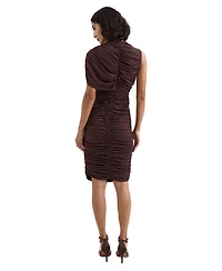 Phase Eight Women's Aimee Ruched Asymmetric Body-Con Dress