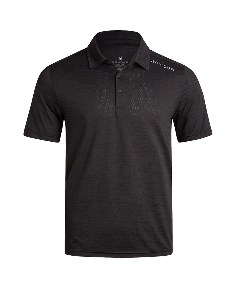 Spyder Men's Short Sleeve Jacquard
