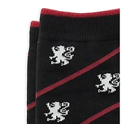 Polo Ralph Lauren Boys' 4-11 Cotton-Blend Ribbed Argyle Crew Socks, 3-Pack
