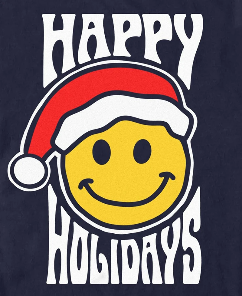 Fifth Sun Men's Happy Graphic Christmas T-Shirt