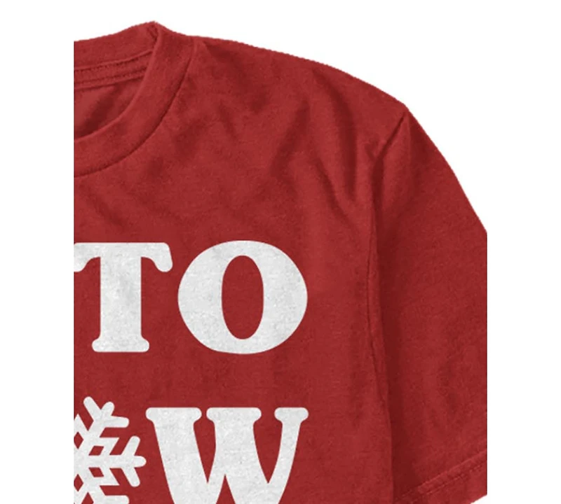 Fifth Sun Men's Up To Snow Good Graphic T-Shirt
