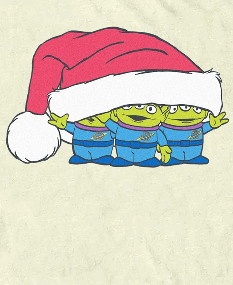 Fifth Sun Men's Toy Story Aliens Christmas Hat T-Shirt