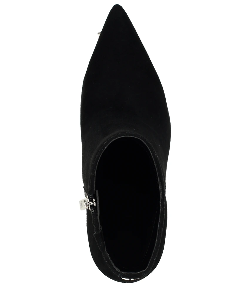 Calvin Klein Women's Austina Pointed Toe Kitten Heel Booties