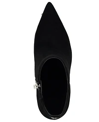 Calvin Klein Women's Austina Pointed Toe Kitten Heel Booties