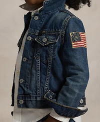 Polo Ralph Lauren Toddler and Little Boys Cotton Denim Trucker Jacket