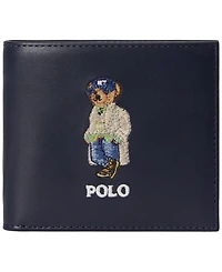 Polo Ralph Lauren Polo Bear Leather Bifold Wallet