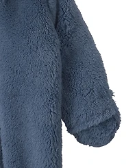 Carter's Baby Boys' Bear Teddy Fleece Hooded Jumpsuit