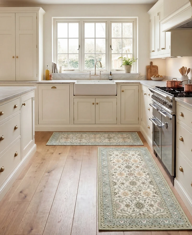 Laura Ashley Lambrook Floral 2-Piece Rug Set