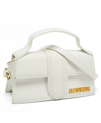 Pre-Owned Jacquemus Women's Le Bambino Mini Leather Top Handle Bag
