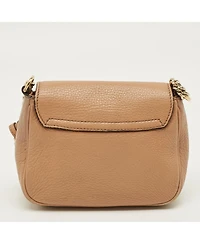 Pre-Owned Gucci Women's Soho Leather Flap Chain Crossbody Bag