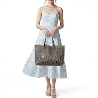 Pre-Owned Gucci Women's Coated Canvas Tote Bag