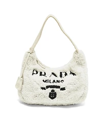 Pre-Owned Prada Women's Re-Edition 2000 Terrycloth Shoulder Bag