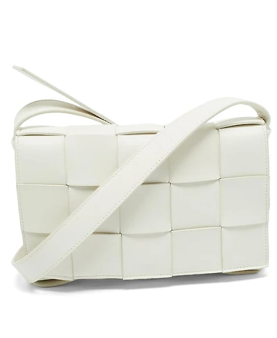 Pre-Owned Bottega Veneta women's Bottega Mini Desiree Leather Crossbody Bag