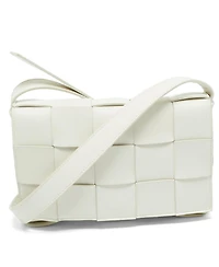 Pre-Owned Bottega Veneta women's Bottega Mini Desiree Leather Crossbody Bag