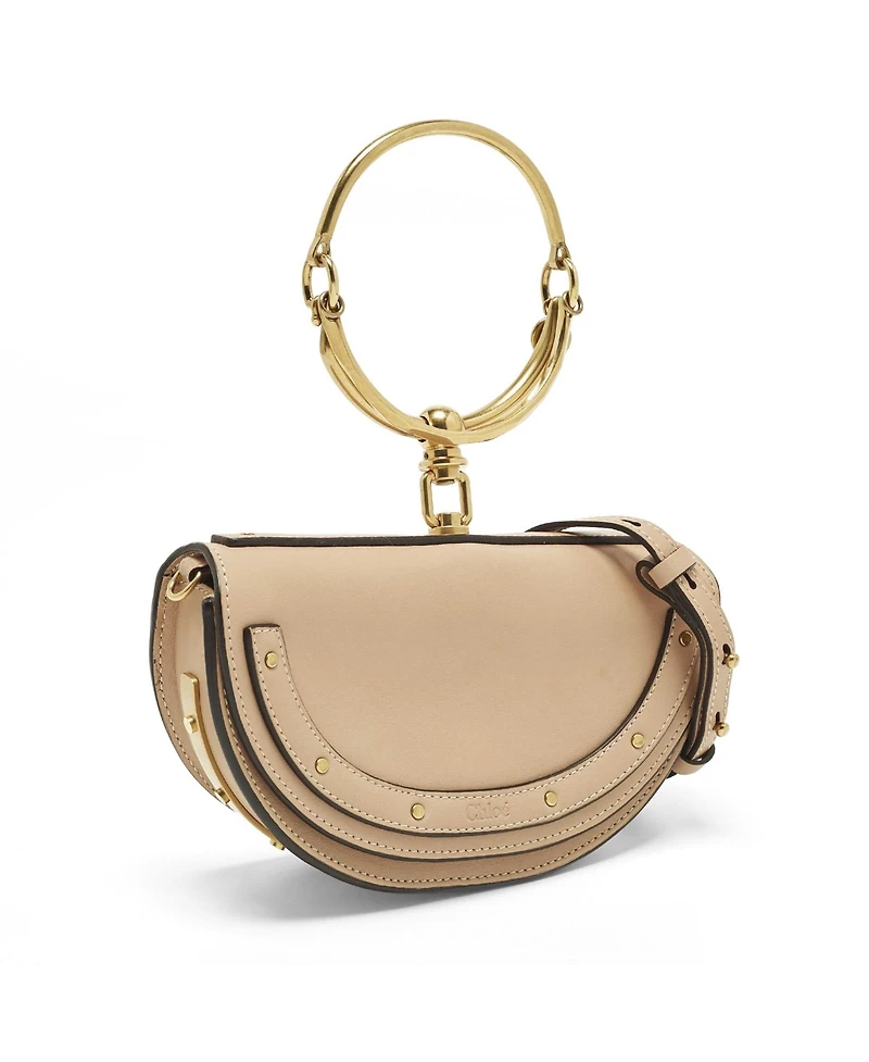 Pre-Owned Chloe Women's Nile Bracelet Small Leather Crossbody Bag