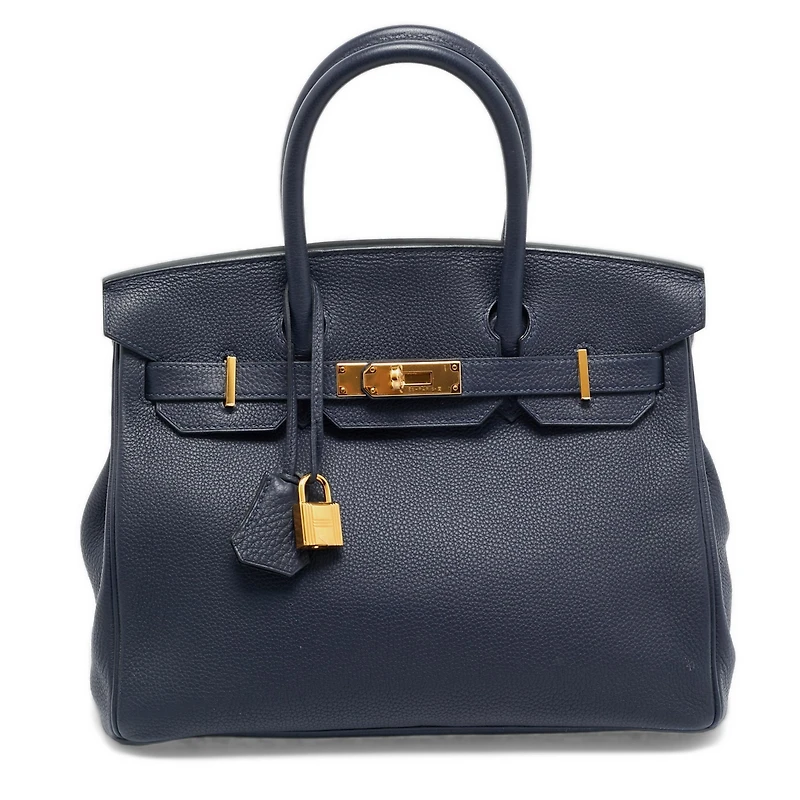 Pre-Owned HERMES Women's Birkin 30 Rouge Leather Tote
