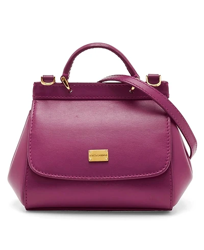 Pre-Owned Dolce & Gabbana women's Leather Shoulder Bag
