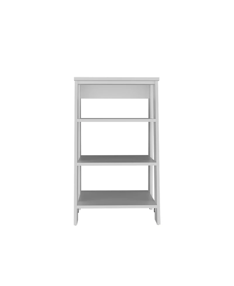 Fm Furniture McNeal freestanding bathroom shelf with open storage