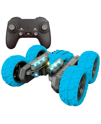 Flipo Acrobat Rechargeable Led Spinning Rc Stunt Car