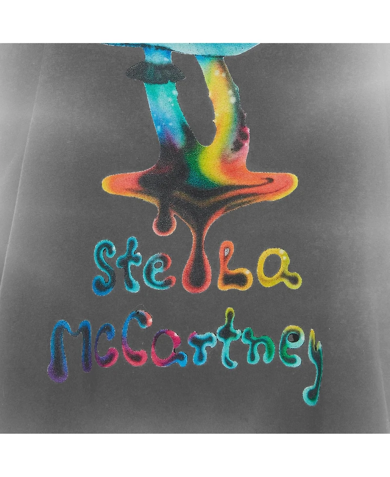 Pre-Owned Stella McCartney Women's Graphic Crewneck Sleeveless T-Shirt