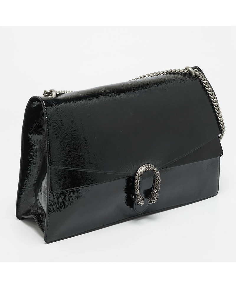 Pre-Owned Gucci Women's Dionysus Large Patent Leather Shoulder Bag