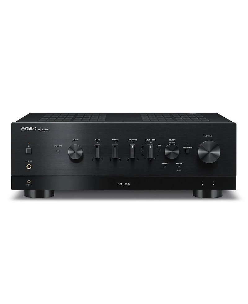 Yamaha R-N1000A Stereo MusicCast Network Receiver Bundle with Hdmi Cable