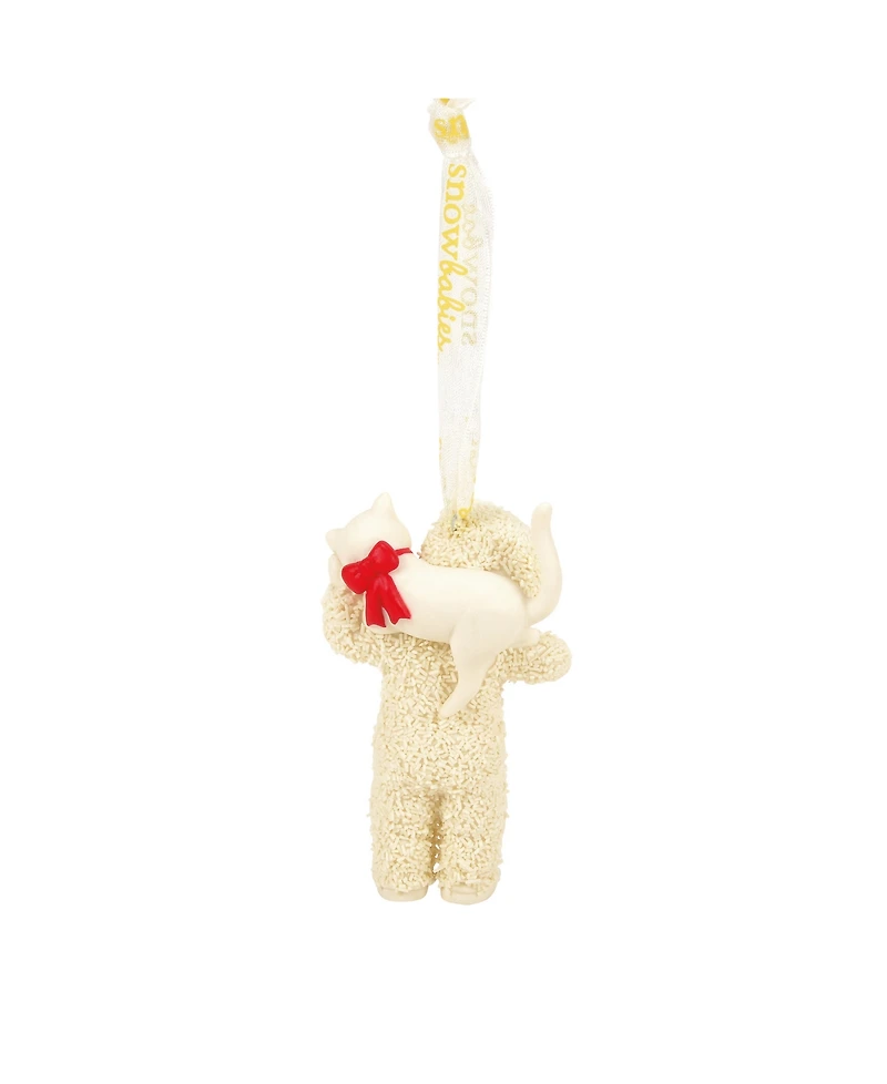 Department 56 Snowbabies Along for the Ride Ornament