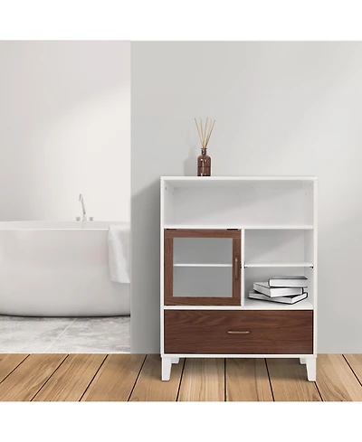 Teamson Home Tyler Modern Wooden Floor Storage Cabinet