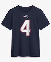 Nike Men's New England Patriots Adam Vinatieri Retired Name & Number 100% Cotton T-Shirt