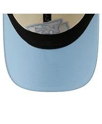 New Era Women's Cream/Coastal Blue Kansas City Chiefs 9TWENTY Adjustable Hat