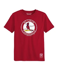 Mitchell & Ness Toddler Boys' 2T-5T St. Louis Cardinals Retro Logo T-Shirt