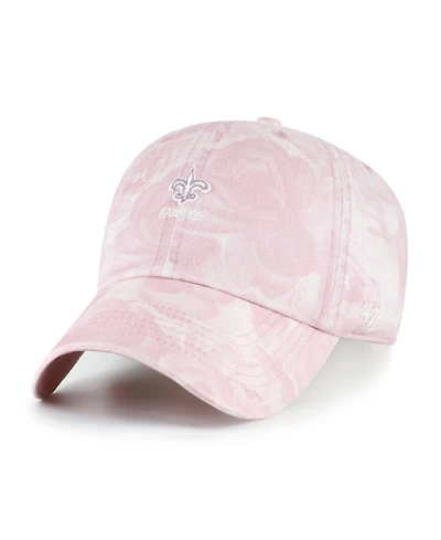 '47 Brand Women's Pink New Orleans Saints Gardenia Clean Up Adjustable Hat