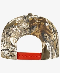 New Era Men's Camo Texas Rangers Realtree Orange Pop 9FIFTY Snapback Hat