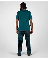 Concepts Sport Men's Midnight Green Philadelphia Eagles Big Tall Highland Sleep Set