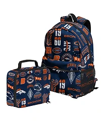 Outerstuff Denver Broncos Backpack and Lunchbox Set