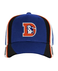 Mitchell & Ness Big Boys' and Girls' Denver Broncos Club Downforce Pro Crown Snapback Structured Adjustable Hat