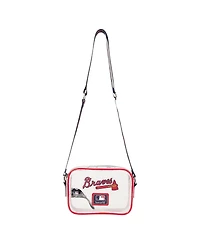 Loungefly Atlanta Braves Clear All Over Logo Crossbody Bag