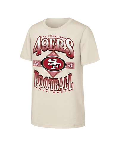 Outerstuff Boys' and Girls' Nfl Of Days Past Screen-Print Graphic Crewneck T-Shirt