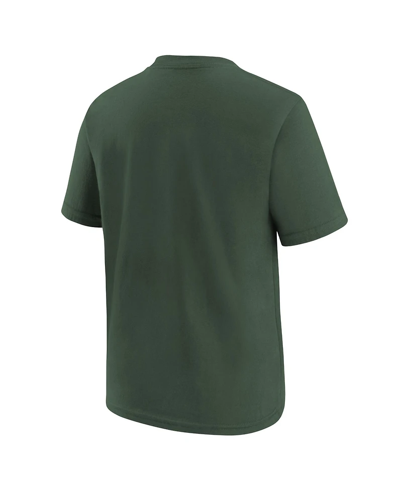 Nike Boys' 4-20 and Girls' 4-16 Green Bay Packers Logo T-Shirt