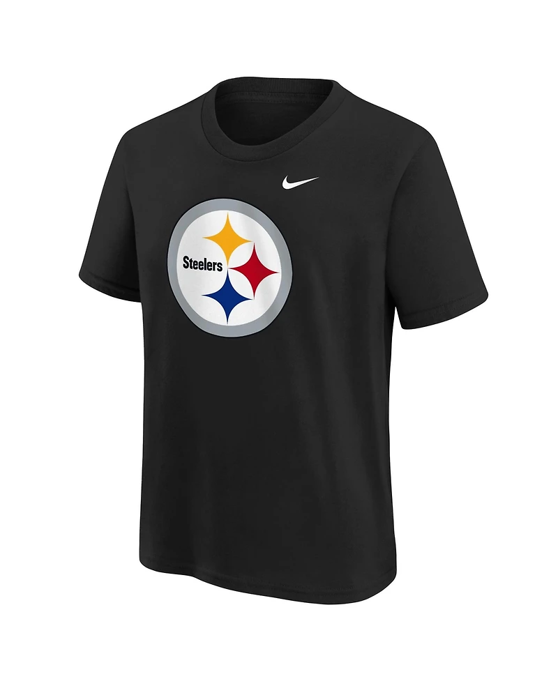 Nike Boys' and Girls' Pittsburgh Steelers Crewneck Cotton Graphic T-Shirt