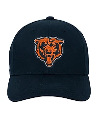 Outerstuff Big Boys' and Girls' Chicago Bears Structured-Fit High-Crown Pre-Curved Hat