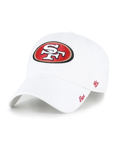 '47 Brand Women's White San Francisco 49ers Miata Clean Up Adjustable Hat