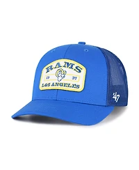 '47 Brand Men's Los Angeles Rams Roadway Adjustable Trucker Hat