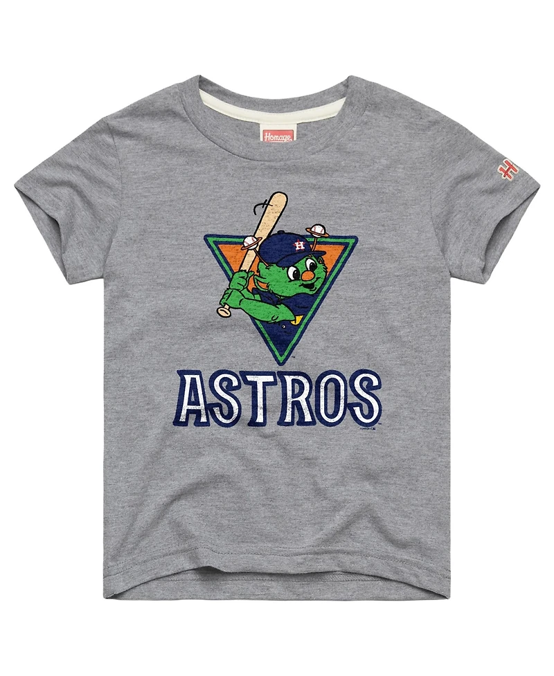 Homage Boys' 4-20 Houston Astros Tri-Blend T-Shirt