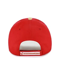 '47 Brand Men's Scarlet San Francisco 49ers Throwback Mvp Adjustable Hat