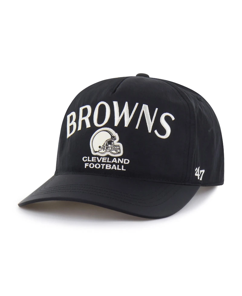 '47 Brand Men's Black Cleveland Browns Modernia Hitch Adjustable Hat