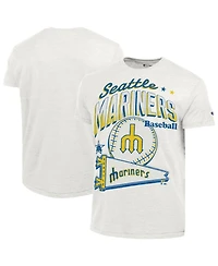 Champion Men's Seattle Mariners Winning Tradition Cooperstown Tri-Blend Crewneck T-Shirt