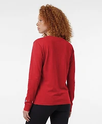 Champion Women's Philadelphia Phillies Long-Sleeve Crewneck T-Shirt