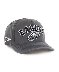 '47 Brand Men's Charcoal Philadelphia Eagles Calderwood Well Worn Hitch Adjustable Hat
