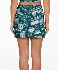 Concepts Sport Women's Midnight Green Philadelphia Eagles Grady Allover Print Sleep Skort